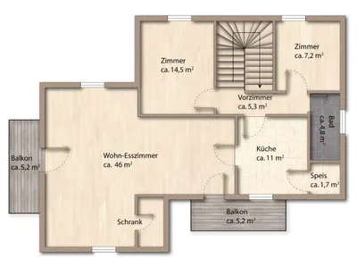 8-Zimmer-Haus kaufen in Graz-Umgebung – 184 m², € 535.000 – Bild 9 von 26