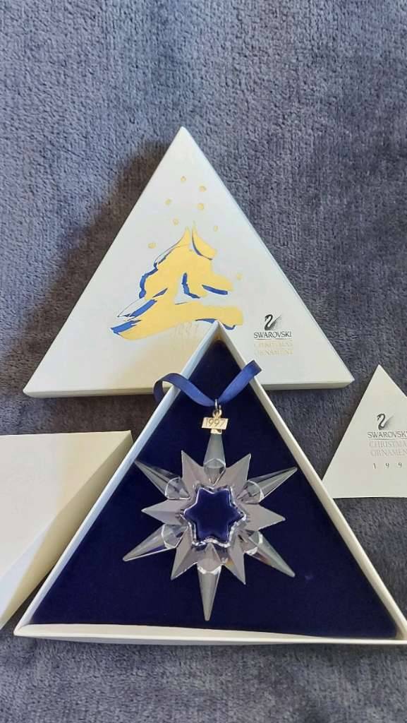 Swarovski/ Stern/ Ornament/ Weihnachten/ Swarovski,  240,- (6200 Jenbach)  - willhaben