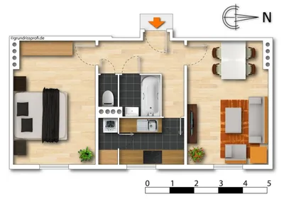 2-Zimmer-Wohnung kaufen in Wien – 53 m², € 179.140 – Bild 8 von 8