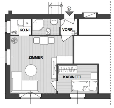 1-Zimmer-Wohnung kaufen in Wien – 30,03 m², € 179.000 – Bild 15 von 15
