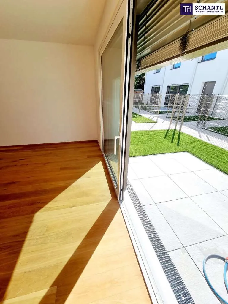 Fire Sale! Happy to be here! WOW - Cooles Townhouse mit Garten! Erdwärme + Absolute Ruhelage + Tiefgarage + Ideale Süd Ausrichtung! Nachhaltig und zukunftssicher investiert! - Ansicht 3