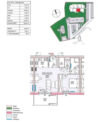 2-Zimmer-Wohnung mieten in Hollabrunn – 53,62 m², € 679 – Bild 3 von 3