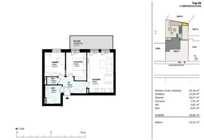 3-Zimmer-Wohnung kaufen in Linz – 59,14 m², € 399.000 – Bild 12 von 16