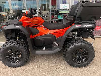 CFMOTO CForce 850 Touring ABS 105 KMH mit KOFFER hi; 4Jahre Garantie; 254Euro Rate/Monat, lagernd!