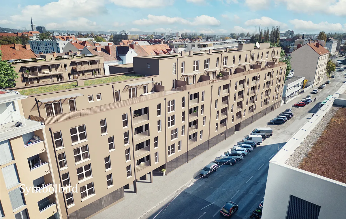 Miete mit Kaufoption - Neubau! Großzügige 4-Zimmer-Wohnung mit Balkon! Erstbezug! – pohled 3