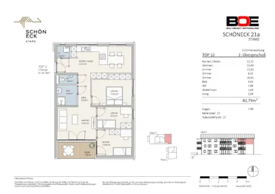 5-Zimmer-Wohnung kaufen in Imst – 82,79 m², € 547.000 – Bild 5 von 5