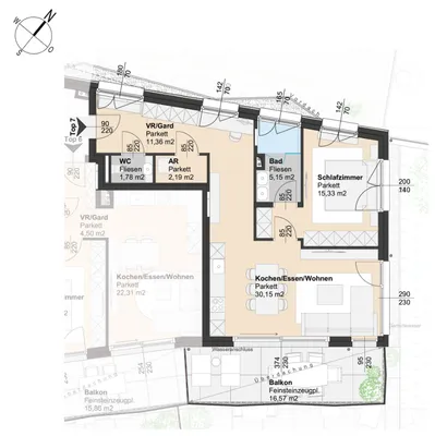 2-Zimmer-Wohnung kaufen in Mödling – 65 m², € 516.800 – Bild 9 von 9