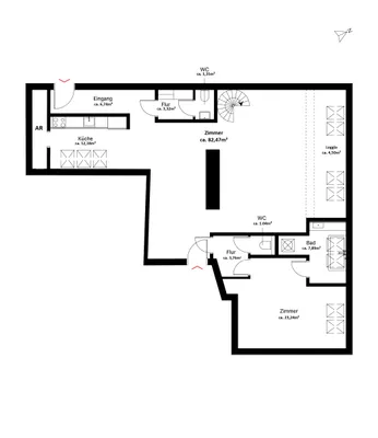 3-Zimmer-Wohnung mieten in Wien – 188 m², € 6.380 – Bild 12 von 14