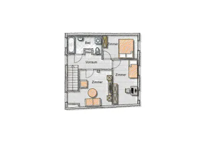 4-Zimmer-Wohnung mieten in Graz – 93,79 m², € 1.344 – Bild 19 von 20