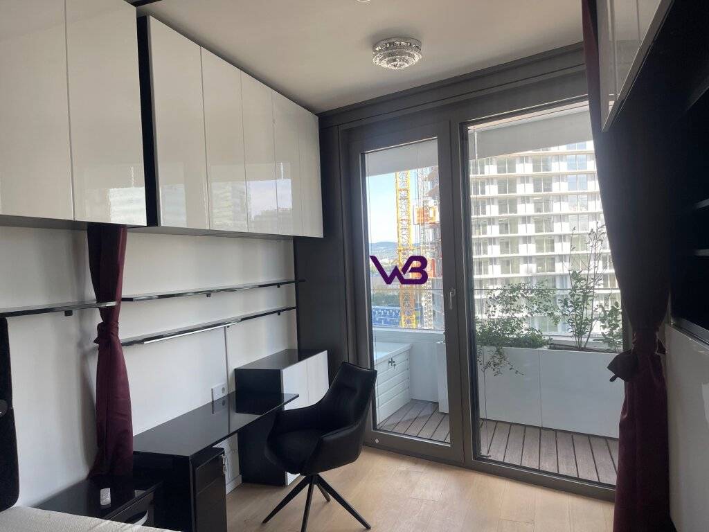 DANUBE FLATS-Erstbezug-2 Zimmer Mietwohnung mit 22m² Balkon -10. Stockwerk-Exklusives Wohnen! - Ansicht 3