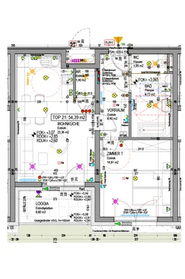 Wohnung mieten in Hollabrunn – 54,39 m², € 569 – Bild 3 von 4