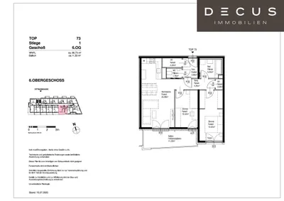 3-Zimmer-Wohnung mieten in Wien – 68,73 m², € 1.429 – Bild 11 von 11