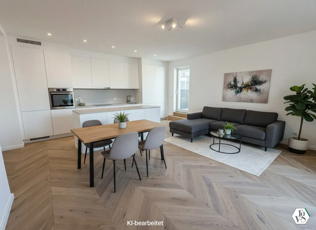 Exklusive Dachgeschoß-Wohnung in zentraler Lage - Erstbezug mit Terrasse und hochwertiger Ausstattung – pohled 3