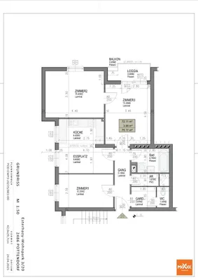 3-Zimmer-Wohnung kaufen in Baden – 72 m², € 202.000 – Bild 10 von 10