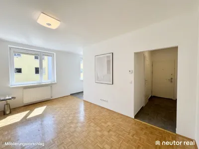 Helle 2 Zimmer Wohnung mit Gemeinschaftsgarten | U4 Ober St. Veit