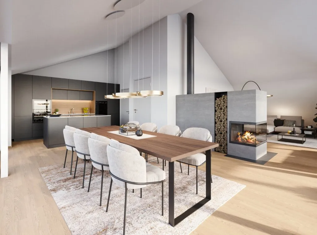 Exklusives Penthouse mit beeindruckender Aussicht in Wolfurt - Ansicht 3