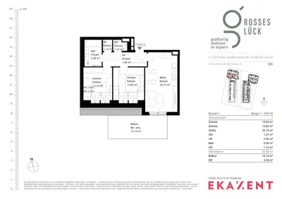 3-Zimmer-Wohnung mieten in Wien – 63,36 m², € 1.329 – Bild 9 von 10