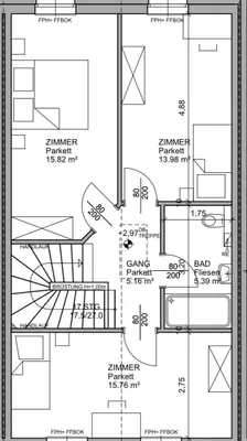 5-Zimmer-Haus kaufen in Baden – 109 m², € 449.000 – Bild 41 von 44