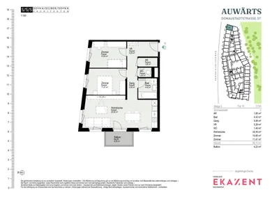 3-Zimmer-Wohnung mieten in Wien – 65,73 m², € 1.649 – Bild 8 von 8