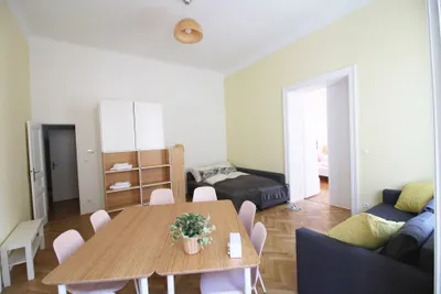 Wohnung zu vermieten mit 2 getrennten Schlafzimmern nahe Rathaus – Bild 3