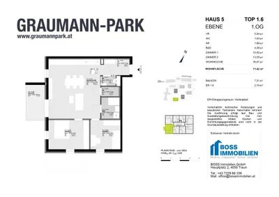 3-Zimmer-Wohnung kaufen in Linz Land – 71,42 m², € 399.700 – Bild 14 von 14