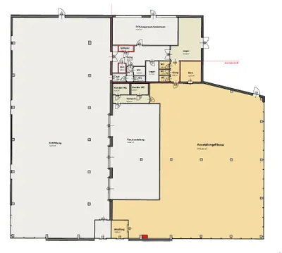 Gewerbeimmobilie mieten in Linz Land – 711 m², € 17