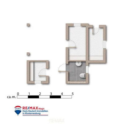 2-Zimmer-Immobilie kaufen in Tulln – 28 m², € 175.000 – Bild 15 von 15