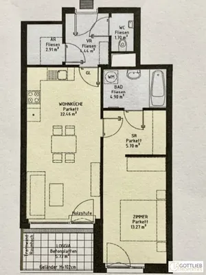 2-Zimmer-Wohnung kaufen in Wien – 55,48 m², € 315.000 – Bild 32 von 32