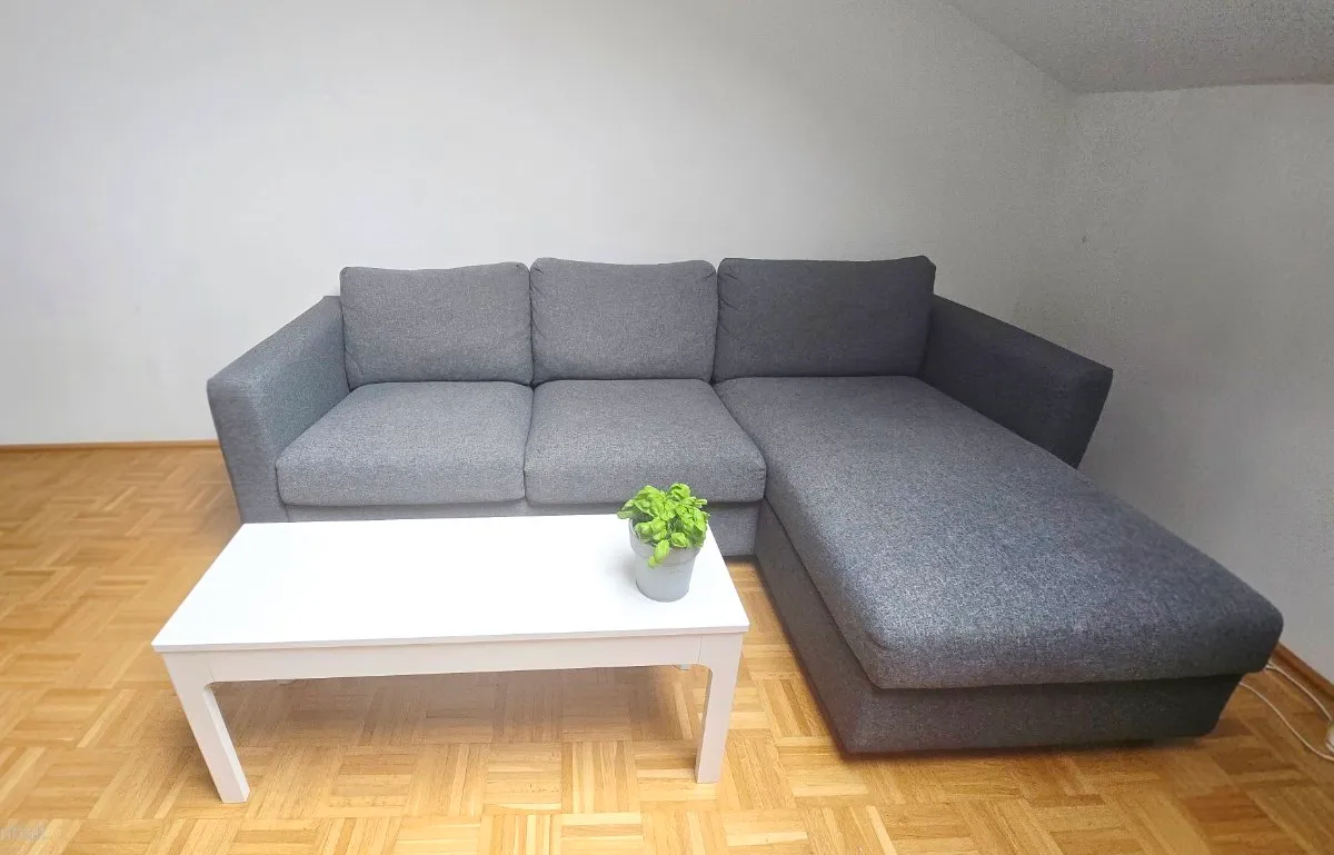 Vimle 3er-Sofa mit Récamiere neuwertig für nur 190€ - Bezug Gunnared mittelgrau, € 180,- (1030 Wien)