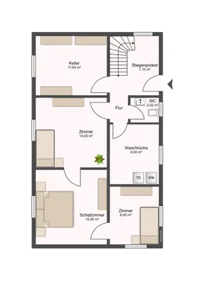 7-Zimmer-Haus kaufen in Feldkirch – 165 m², € 420.000 – Bild 10 von 12