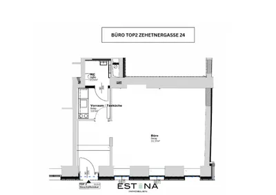 1-Zimmer-Gewerbeimmobilie kaufen in Wien – 40 m², € 145.000 – Bild 12 von 12