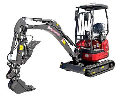 Rhinoceros XN18L Diesel Minibagger - Kubota Motor 16 PS Baumaschine