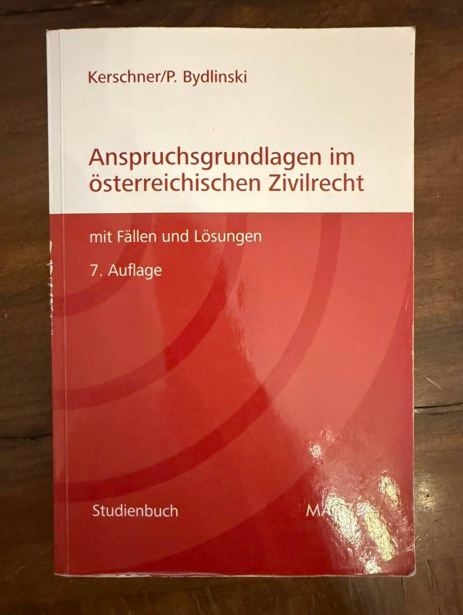 Anspruchsgrundlage Zivilrecht