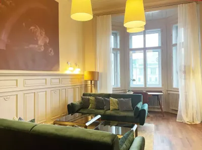 Elegantes Altbau-Apartment (84 m²) am Naschmarkt, 1060 Wien – Bild 3