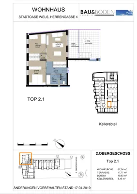3-Zimmer-Wohnung kaufen in Wels – 67,24 m² – Bild 12 von 12