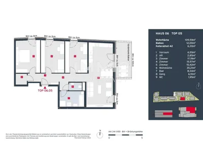 4-Zimmer-Wohnung kaufen in Bruck an der Leitha – 109,59 m², € 568.300 – Bild 18 von 18