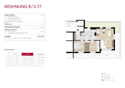 3-Zimmer-Wohnung kaufen in Graz – 71 m², € 346.783 – Bild 4 von 14