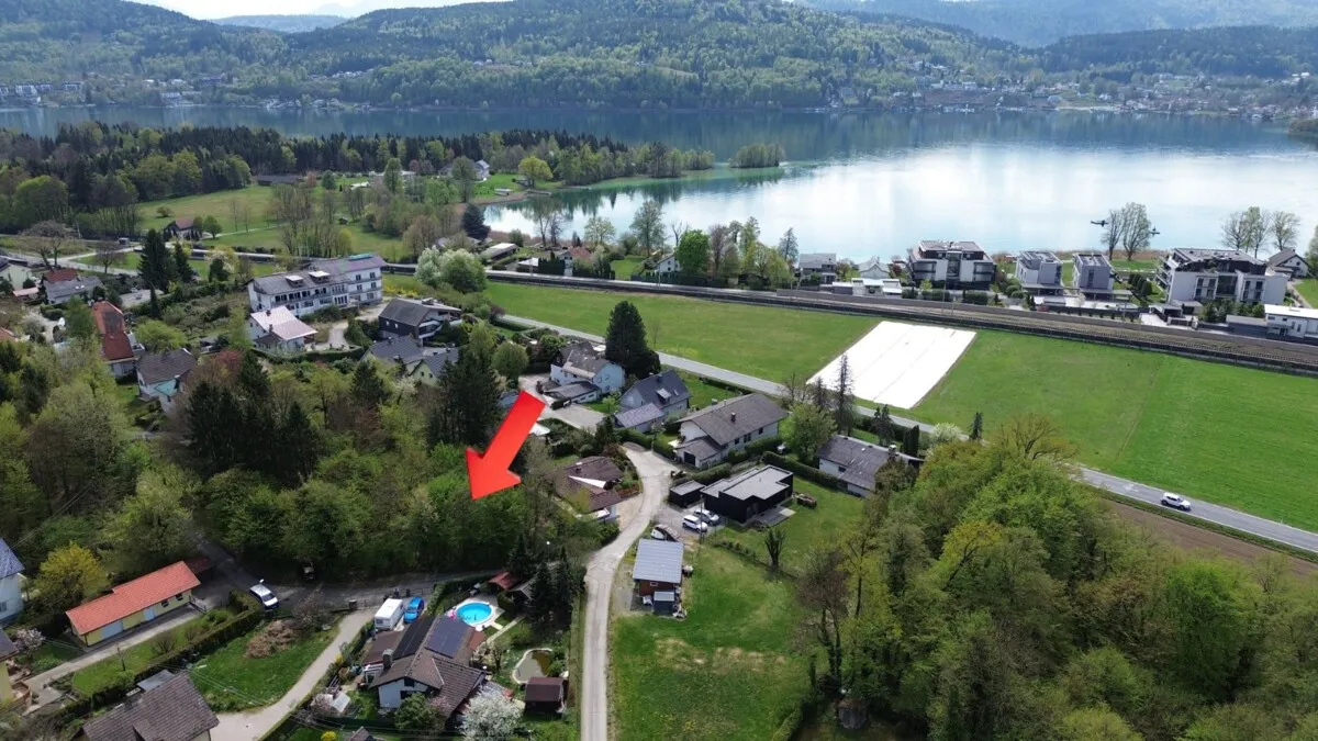 Natur. Ruhe. Wörthersee. Baugrundstück in Sonnenlage Am Gletschertopf - Pörtschach - Ansicht 2