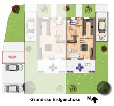 4-Zimmer-Haus kaufen in Eferding – 104,82 m², € 498.000 – Bild 6 von 66