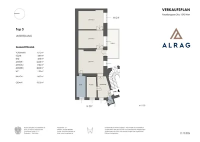 3-Zimmer-Wohnung kaufen in Wien – 95,03 m², € 811.750 – Bild 12 von 12