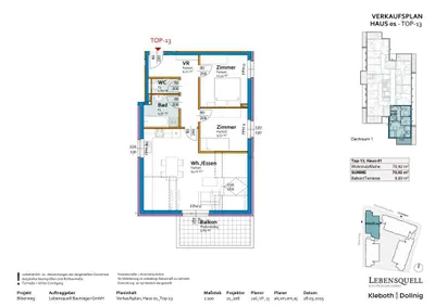 3-Zimmer-Wohnung kaufen in Linz – 70,92 m², € 346.987 – Bild 7 von 7