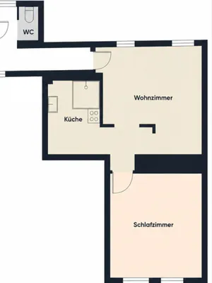 2-Zimmer-Immobilie kaufen in Wien – 48,32 m², € 57.000 – Bild 11 von 11