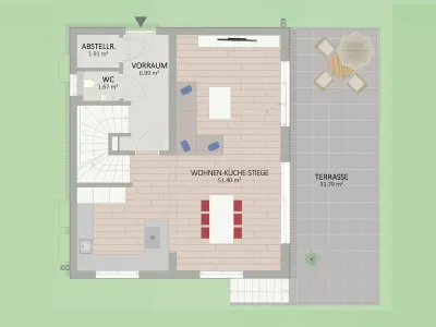 6-Zimmer-Haus kaufen in Tulln – 170,82 m², € 1.199.900 – Bild 2 von 7