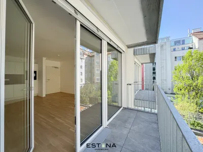 Wohnen in der Leebgasse - Balkonwohnung im Erstbezug