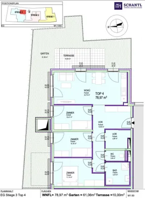 4-Zimmer-Wohnung kaufen in Gänserndorf – 78,97 m², € 449.000 – Bild 14 von 14