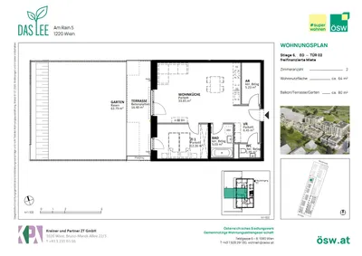 freifinanzierte Neubauwohnung im Grünen – Bild 2