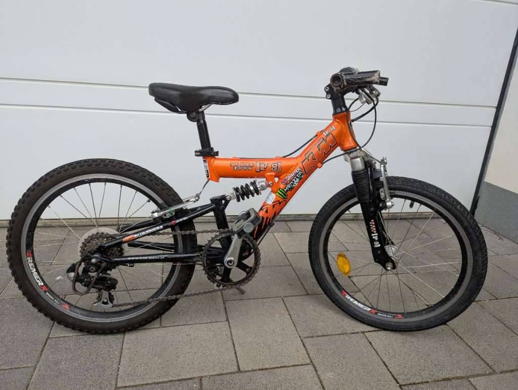 KTM Kinder Mountainbike 20 Zoll, Fully,  45,- (5141 Moosdorf) - willhaben