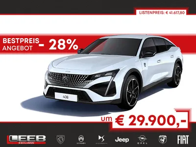 Peugeot 408 Hybrid 145 e-DCS6 GT inkl. 360° Vision Pack