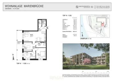 4-Zimmer-Wohnung kaufen in Gmunden – 89,57 m², € 585.000 – Bild 9 von 9