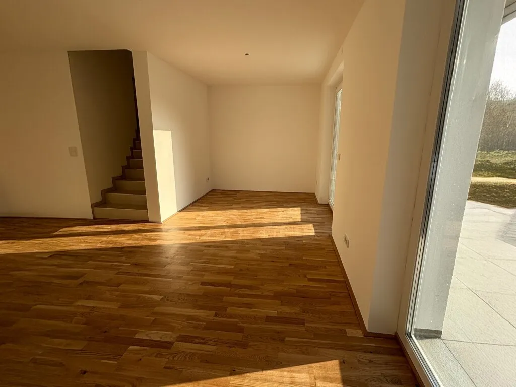 Leistbare Neubau Doppelhäuser 128 m², Kauf ab nur EUR 1.505,- /Monat, hohe Förderung fix 1,5%/10 J., Galerie, Dachterrasse, Eigengarten, Einzelgarage - Widok 3